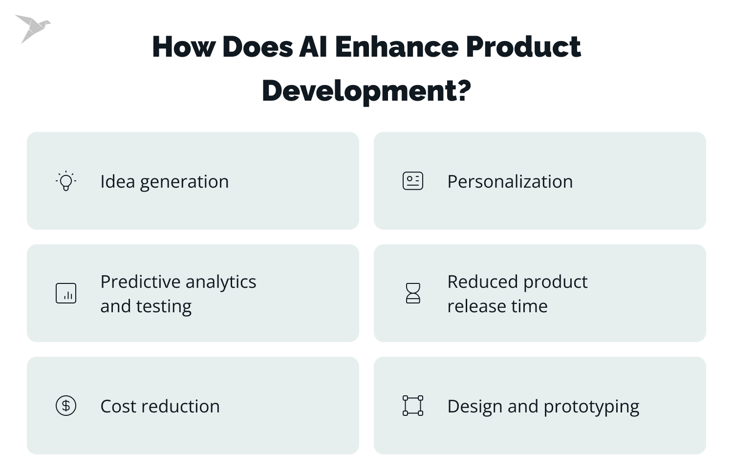 ways how AI improves product development