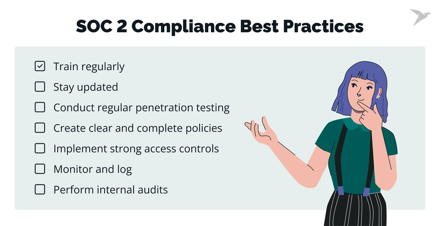 SOC2 compliance best practices