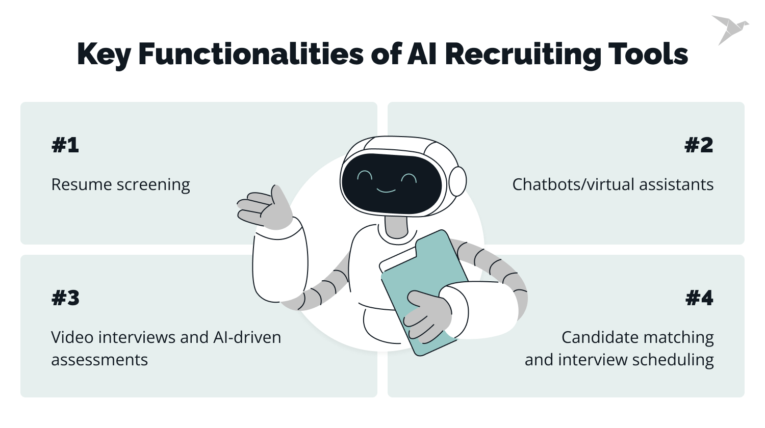 AI in recruiting: Key Functionalities of AI Recruiting Tools