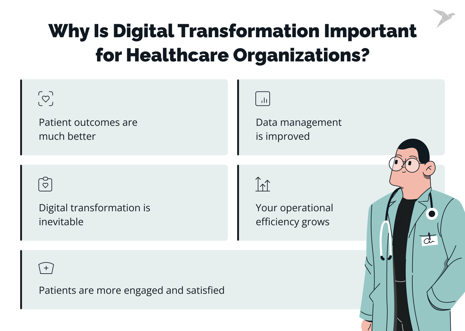 Guide to Digital Transformation of Healthcare: Advice For Health Organizations