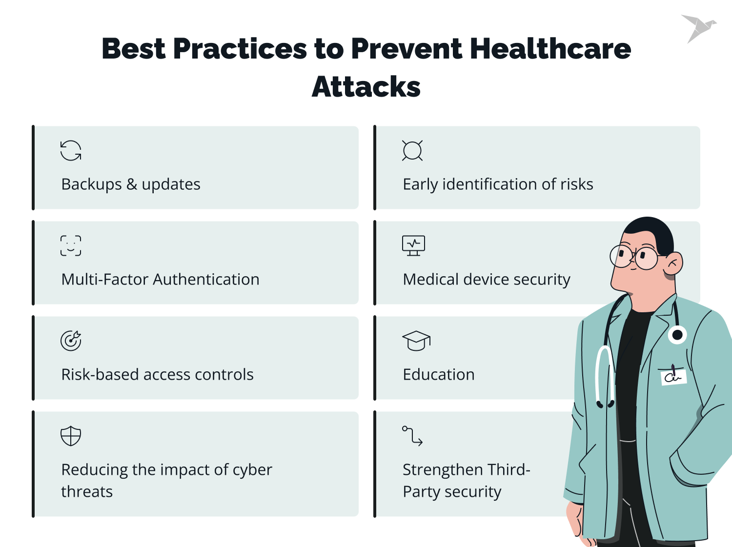 Best practices to prevent healthcare attacks