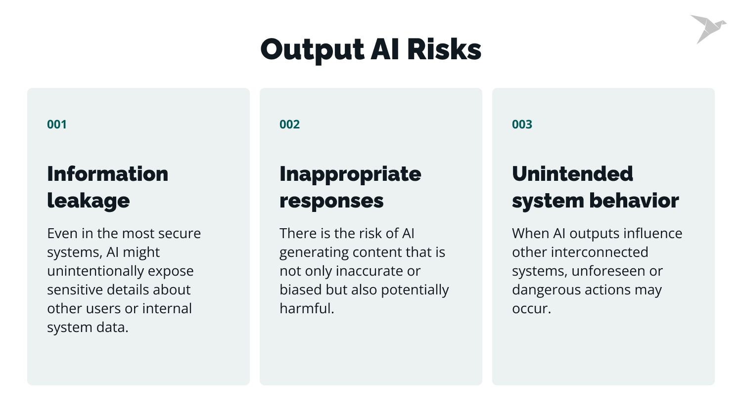 output AI concerns