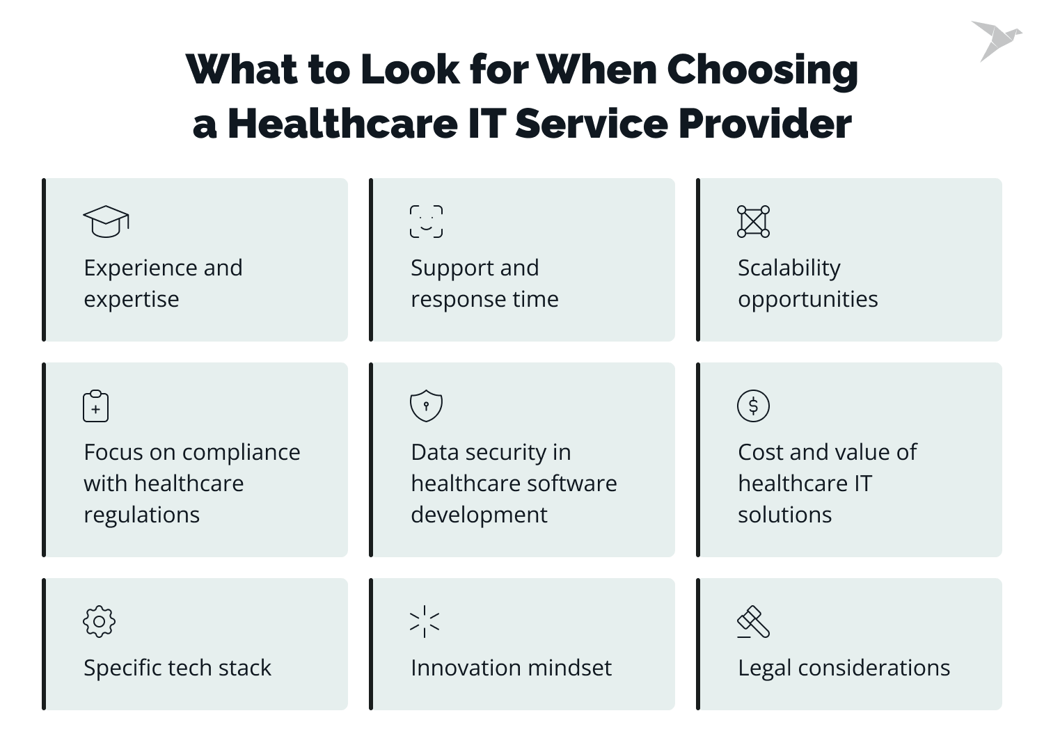 What to Look for When Choosing a Healthcare IT Service Provider