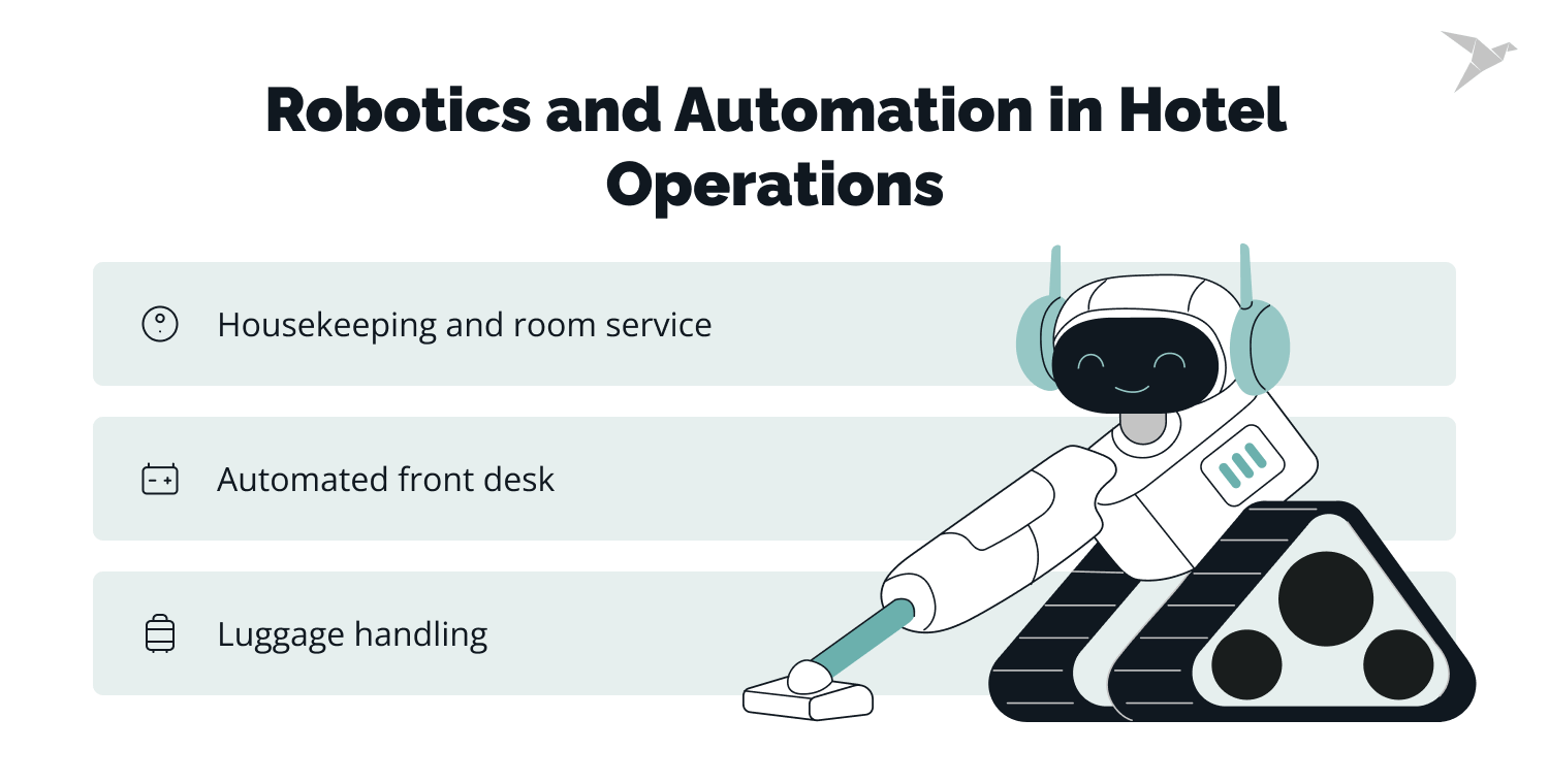 robotics and automation in hotel operations