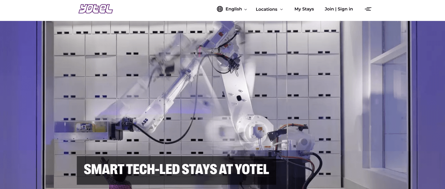 yotel robot butler